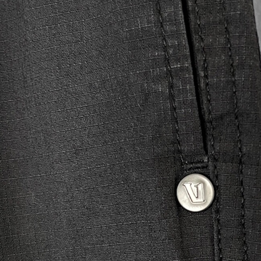 Vuori Men's Ripstop Drawstring Climber Pants in Charcoal - Picture 7 of 12